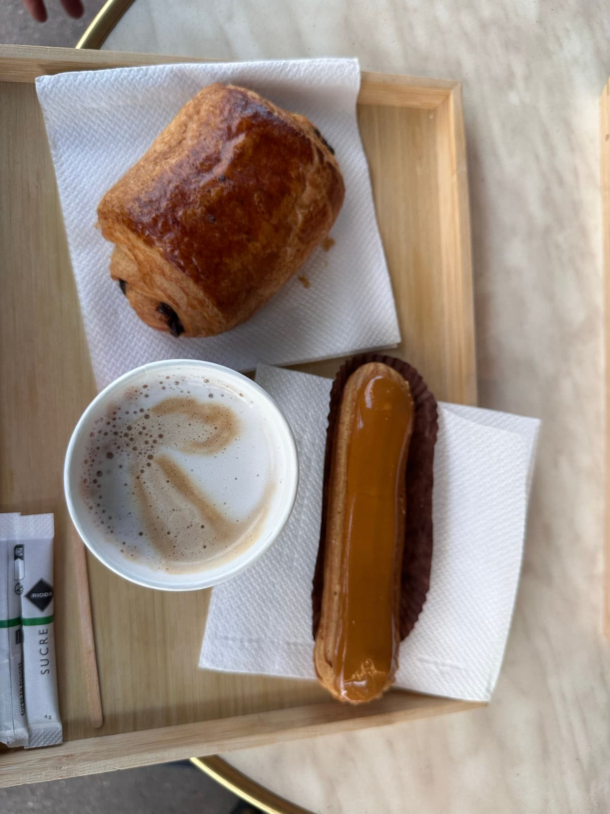 the last paris breakfast before the drive home
